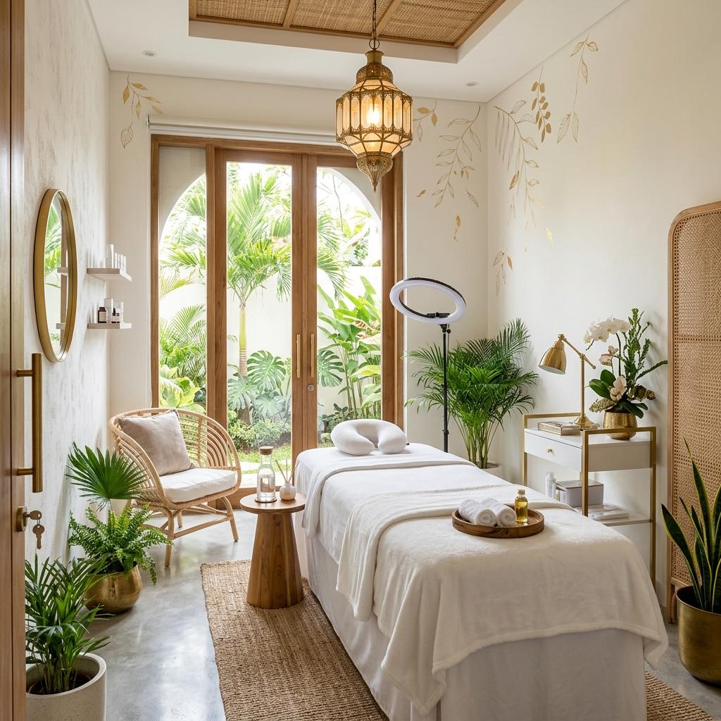 Private Ailash Bali lash studio near Seminyak